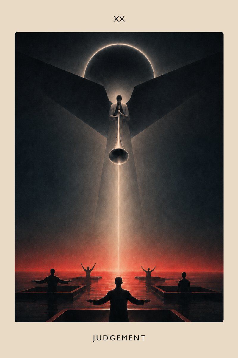 Judgement, from the Reflecta deck